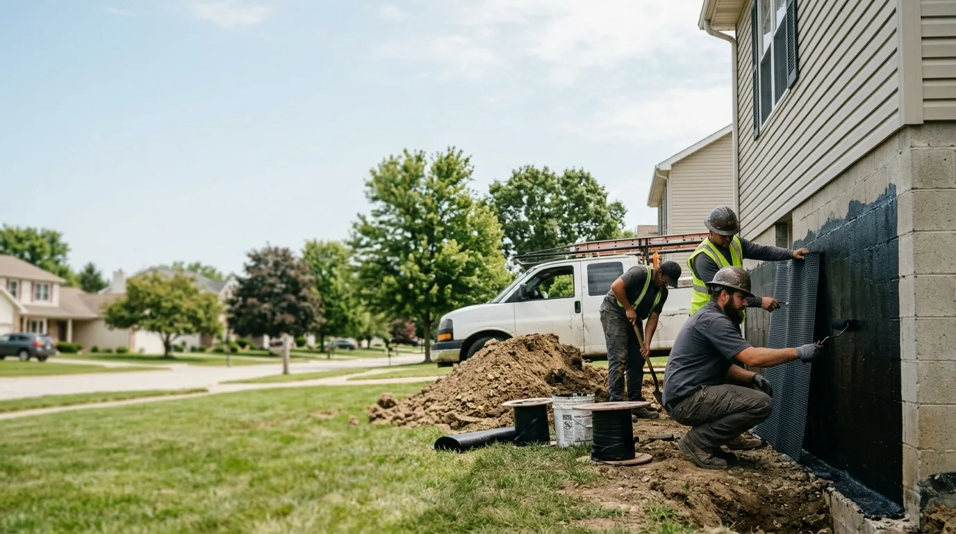 Basement Waterproofing in Leawood, KS near me